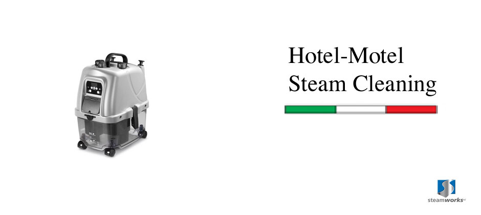 The Athena machine is perfect for Hotel and Motel cleaning applications.